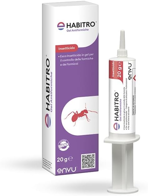 Insetticida gel formiche Envu Habitro Gel Antiformiche - Cartuccia da 20g