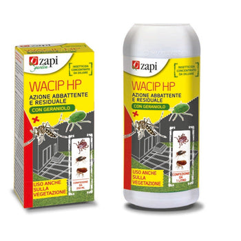 Insetticida concentrato per zanzare, mosche e insetti striscianti Zapi Wacip HP 5 litri