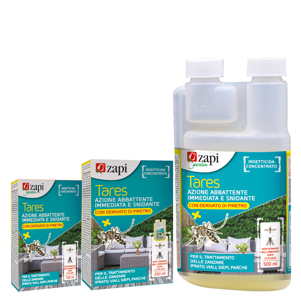 Insetticida concentrato al piretro per zanzare e insetti volanti Zapi Tares 100 ml
