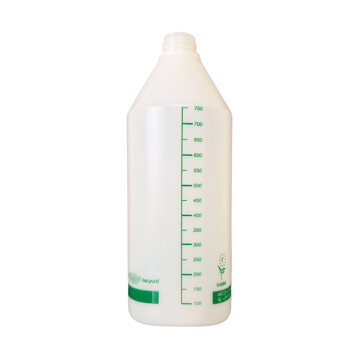 Flacone da 750 ml con scala graduata Arco Chimica