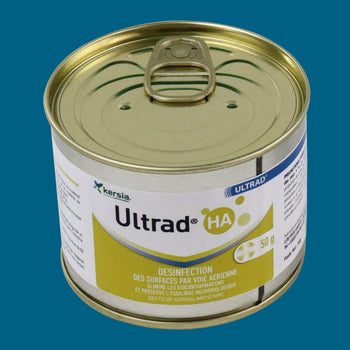 Smoke disinfectant for Ultrad bacteria and mushrooms has 50 gr