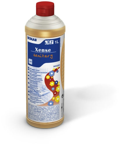 Detergente acido profumato per sanitari Ecolab Xense Sanitary 12x1 litro