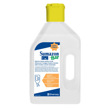 Detergente liquido con cloro per lavabar Diversey Sumazon Bar L61 2 litri
