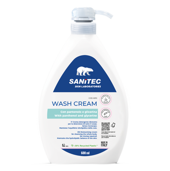 Crema detergente corpo Sanitec Wash Cream 600 ml