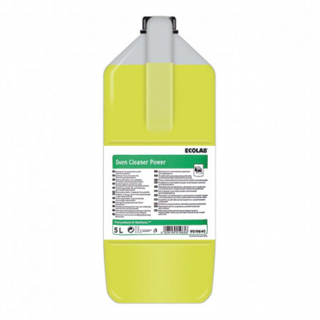 Detergente sgrassante per forni autopulenti Ecolab Oven Cleaner Power 4x5 litri