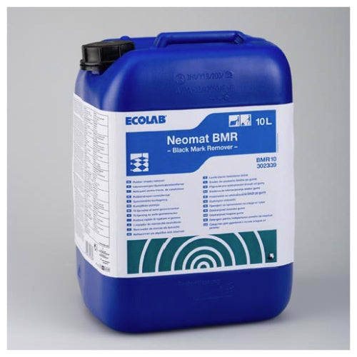 Detergente per rimozione striature di gomma da pavimenti Ecolab Neomax BMR 10 litri
