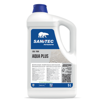 Protettivo idrofobizzante per materiali edili Sanitec Aqua Plus 2x5 litri