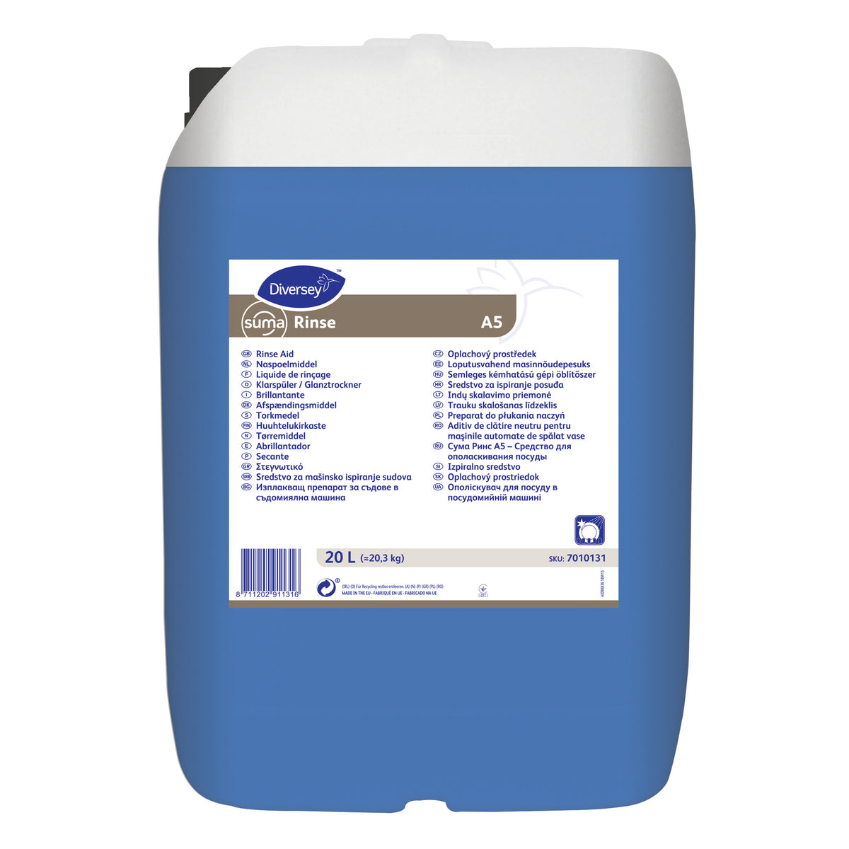 Brillantante neutro Diversey Suma Rinse A5 20 litri