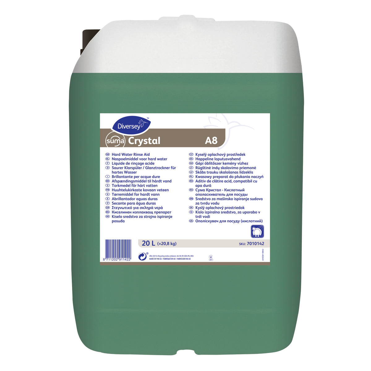 Brillantante acido Diversey Suma Crystal A8 20 litri
