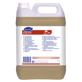Detergente per forni e grill Diversey Suma Grill D9 2x5 litri