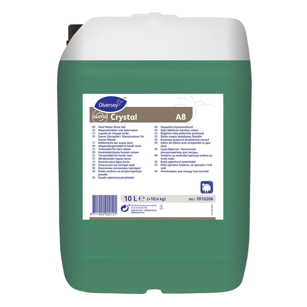 Brillantante acido Diversey Suma Crystal A8 10 litri