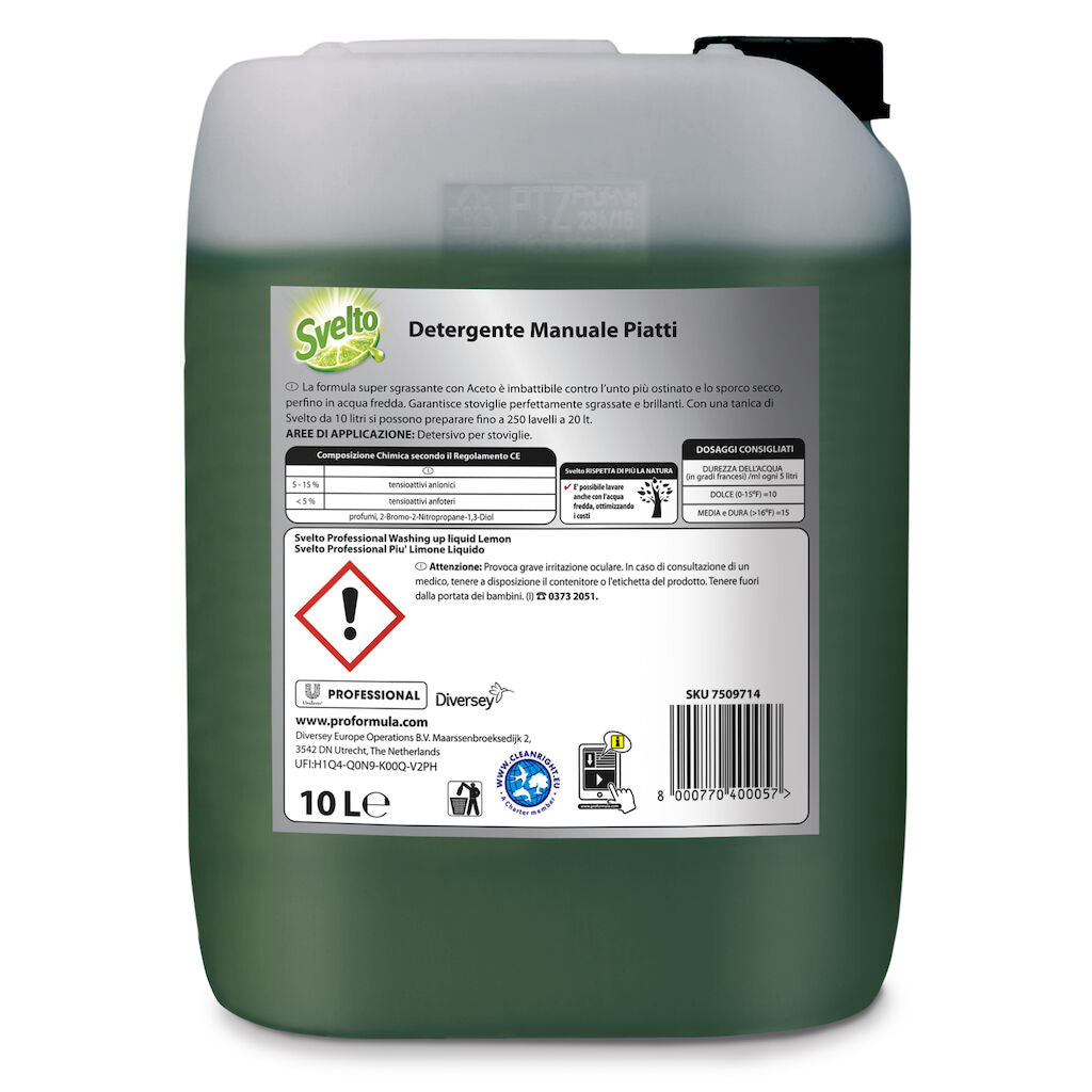 Diversey Cif Piatti Détergent à vaisselle professionnel citron 2 lt