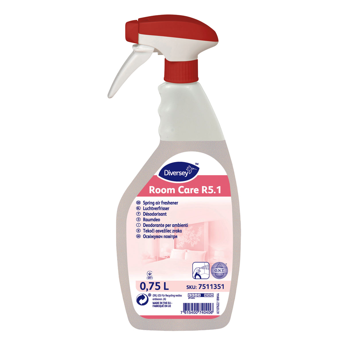Deodorante per ambienti profumo primavera Diversey Room Care R5.1 R5.1 750 ml
