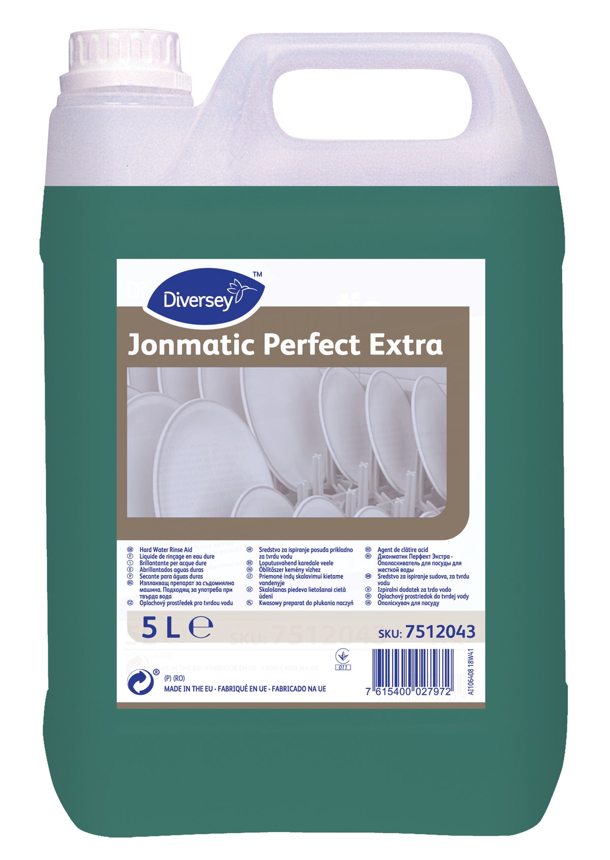 Brillantante acido Diversey Jonmatic Perfect Extra 5 litri