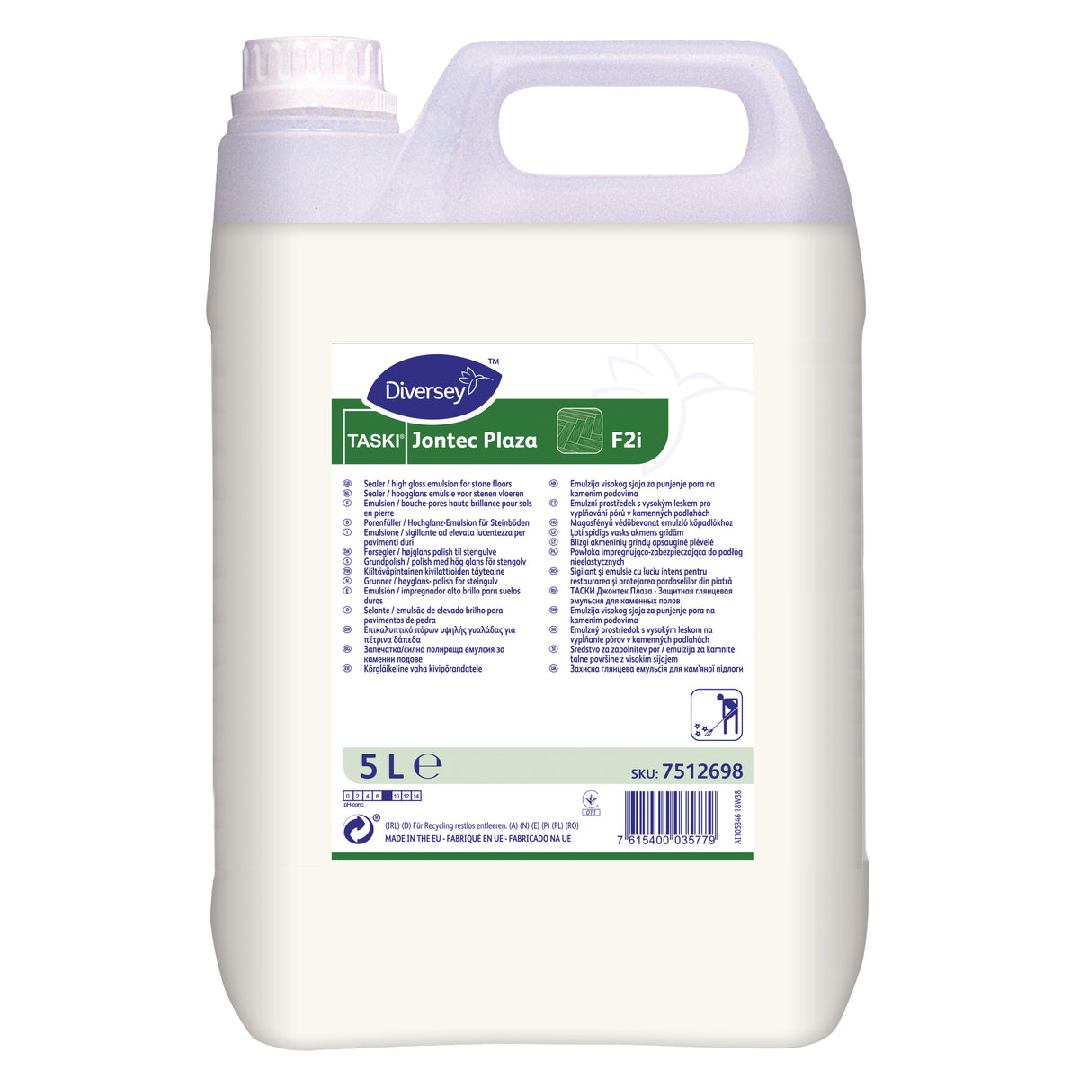 Detergente /manutentore per metodo spray multivelocità Diversey TASKI Jontec Restore & Care 5 litri