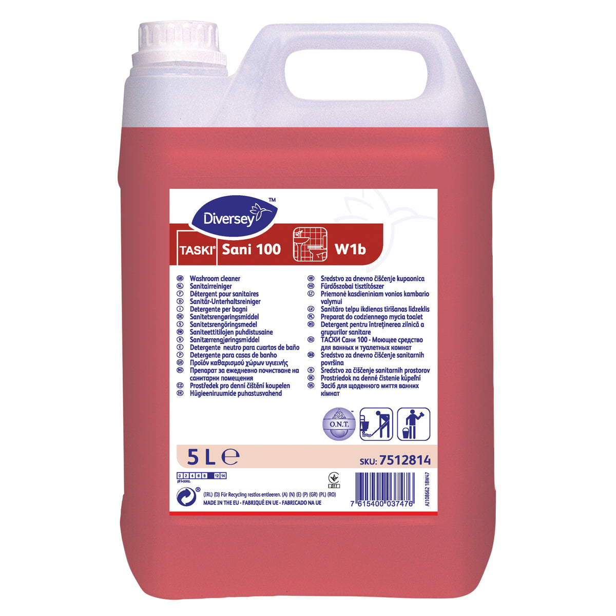 Detergente per bagni Diversey TASKI Sani 100 5 litri