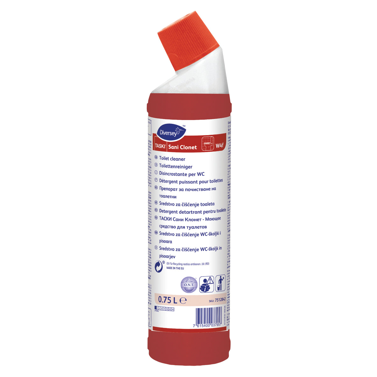 Disincrostante per WC Diversey TASKI Sani Clonet 750 ml