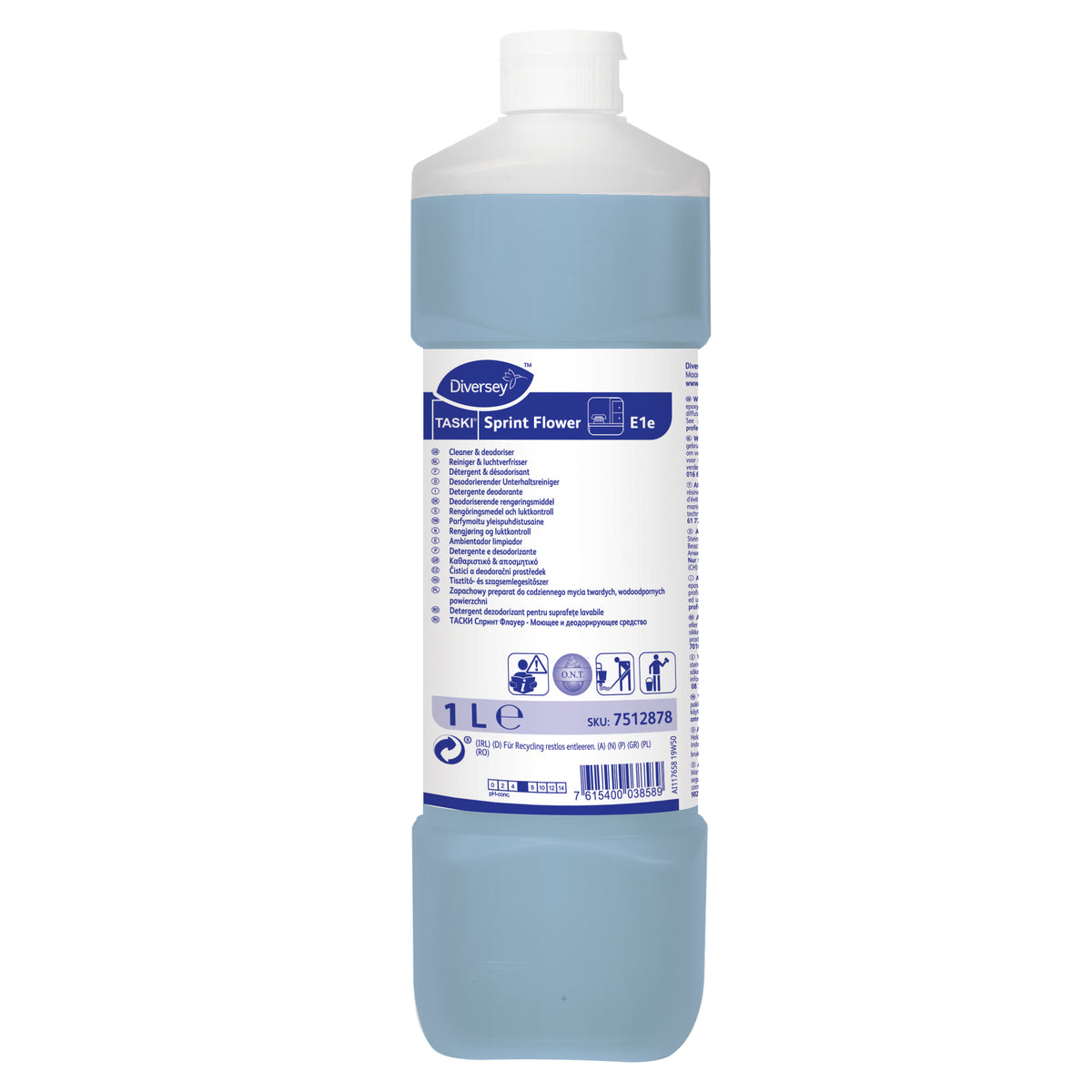 Detergente deodorante Diversey TASKI Sprint Flower 1 litro
