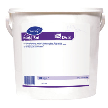 Detergente disinfettante battericida clorattivo Diversey Suma Sol D4.8 10 kg