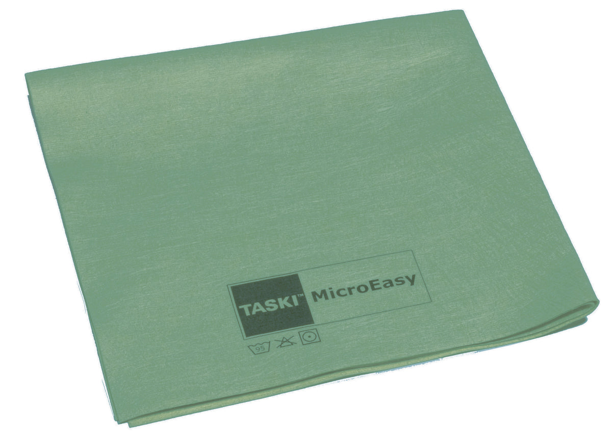 Panno in microfibra tessuta-non-tessuta Diversey TASKI MicroEasy 38 x 37 cm Verde 1 pezzo