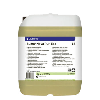 Detergente lavastoviglie per acque dure Diversey Suma Nova Pur-Eco L6 10 litri