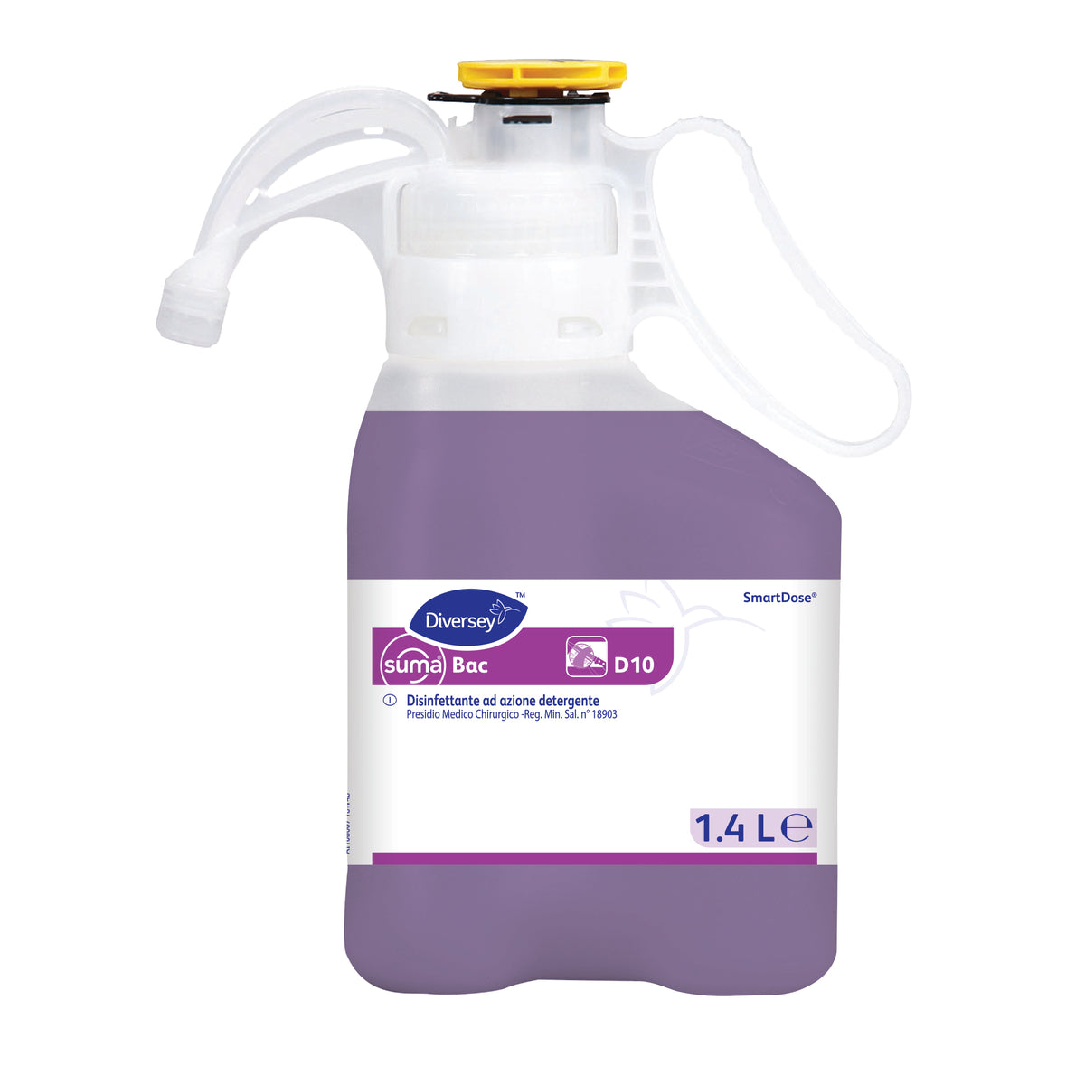 Detergente disinfettante Diversey Suma Bac SD D10 2x1,4 litri
