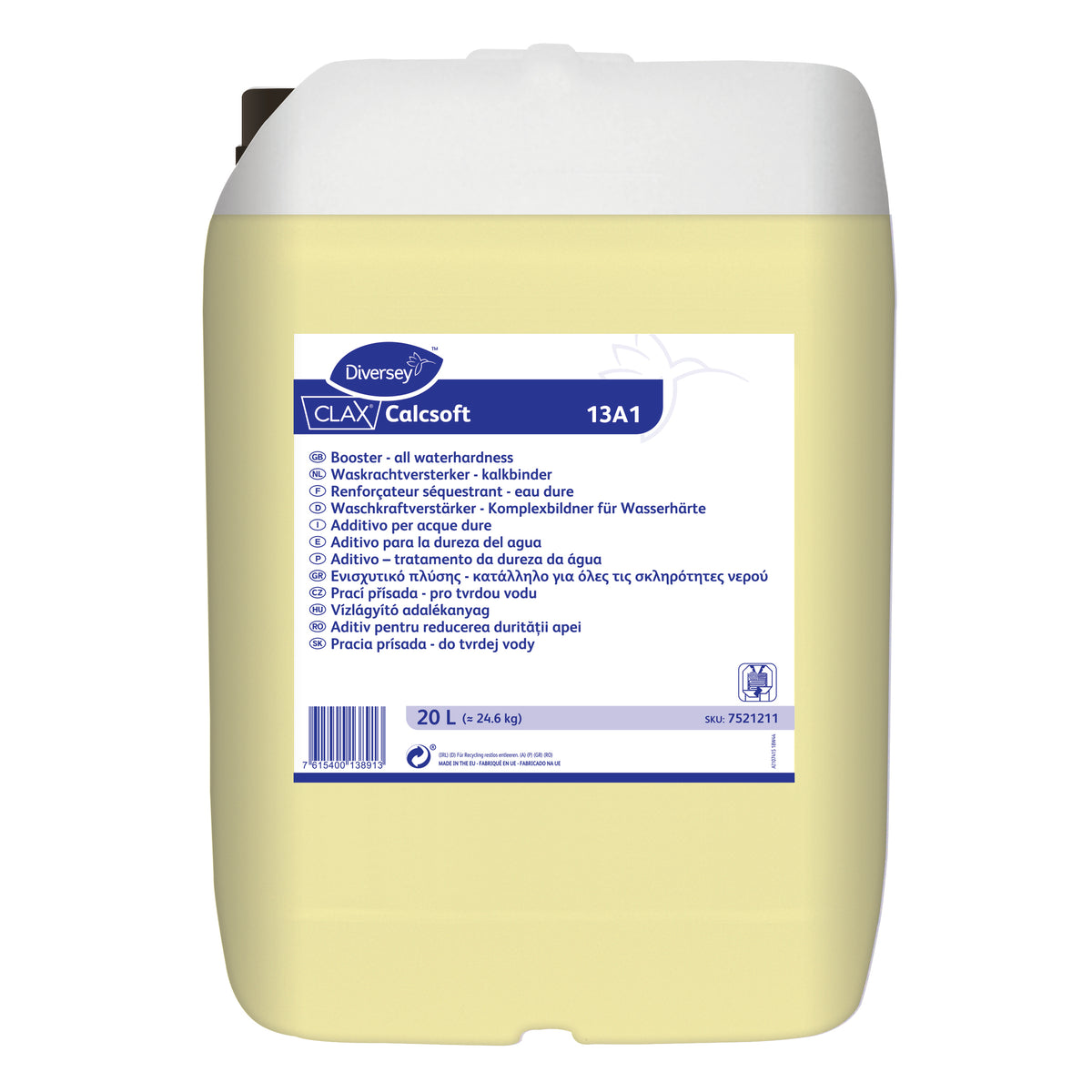Additivo per acque dure Diversey Clax Calcsoft 13A1 20 litri