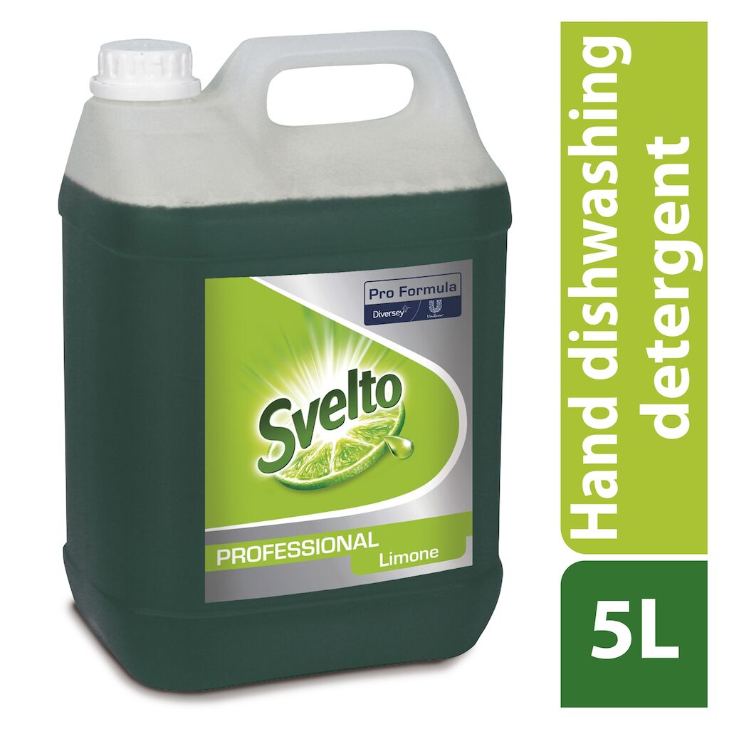 Detergente liquido per stoviglie Svelto Più Limone 5 litri
