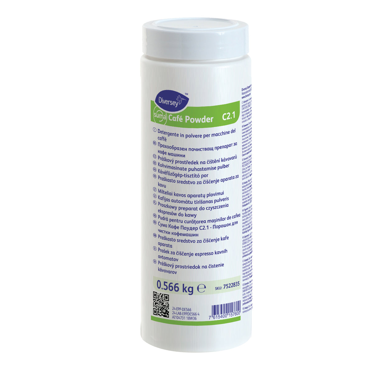Detergente in polvere per macchine da caffè Diversey Suma Café Powder C2.1 566 g