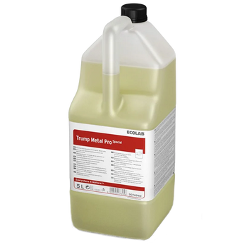 Detergente per lavastoviglie per utensili in alluminio e metalli dolci Ecolab Trump Metal Pro Special 5 litri