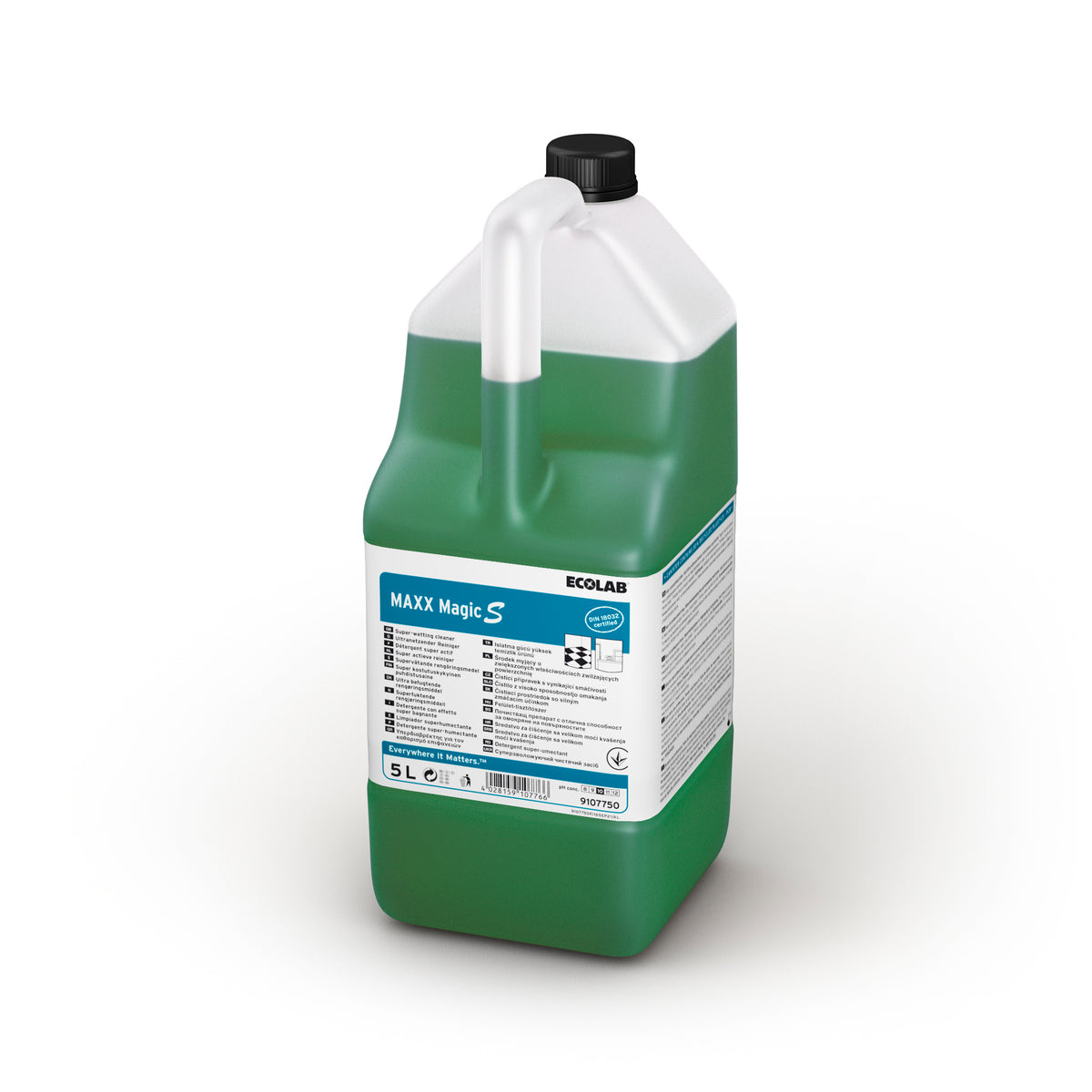 Detergente multiuso Ecolabel per superfici lavabili Ecolab MAXX Magic S 2x5 litri