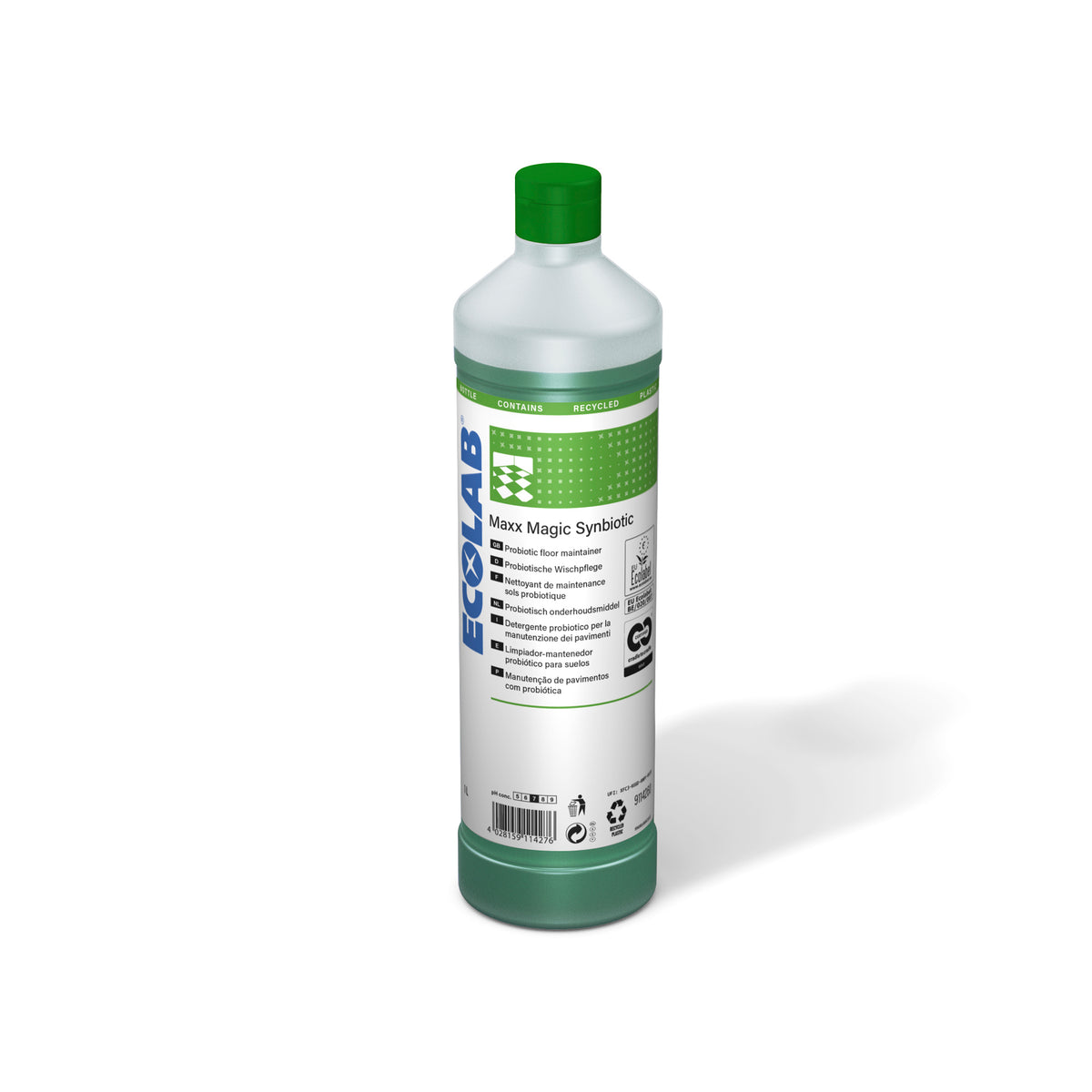Detergente sinbiotico Ecolabel per pavimenti e superfici Ecolab MAXX Magic Synbiotic 1 litro