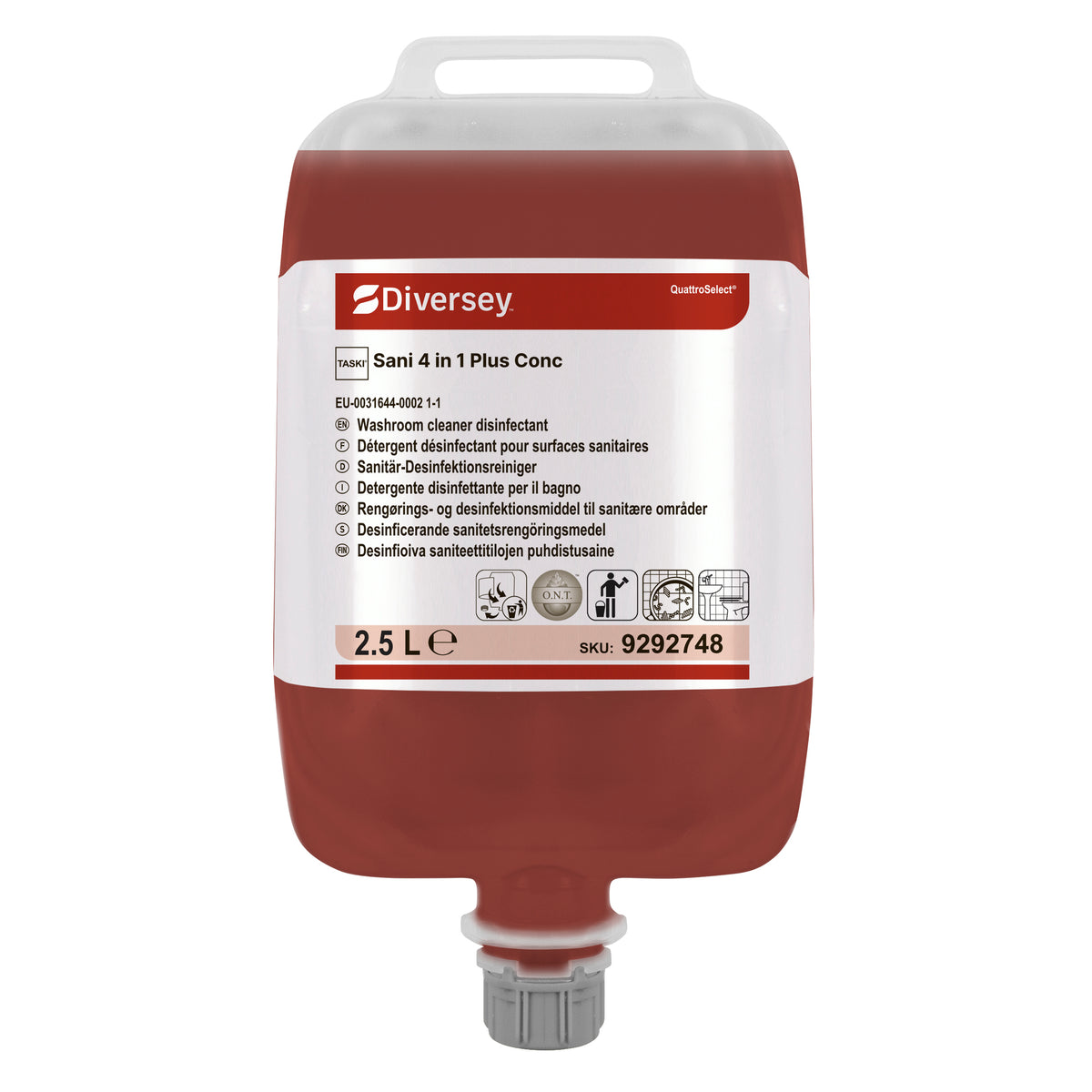 Detergente Diversey TASKI Sani 4 in 1 Plus Conc 2,5 litri