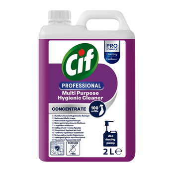 Detergente igienizzante multiuso concentrato Diversey Cif Professional 2 litri