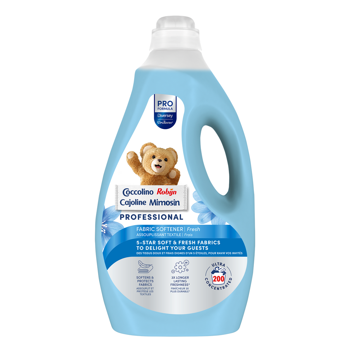 Ammorbidente concentrato per tessuti Diversey Coccolino Professional Fresh Concentrato 5 litri
