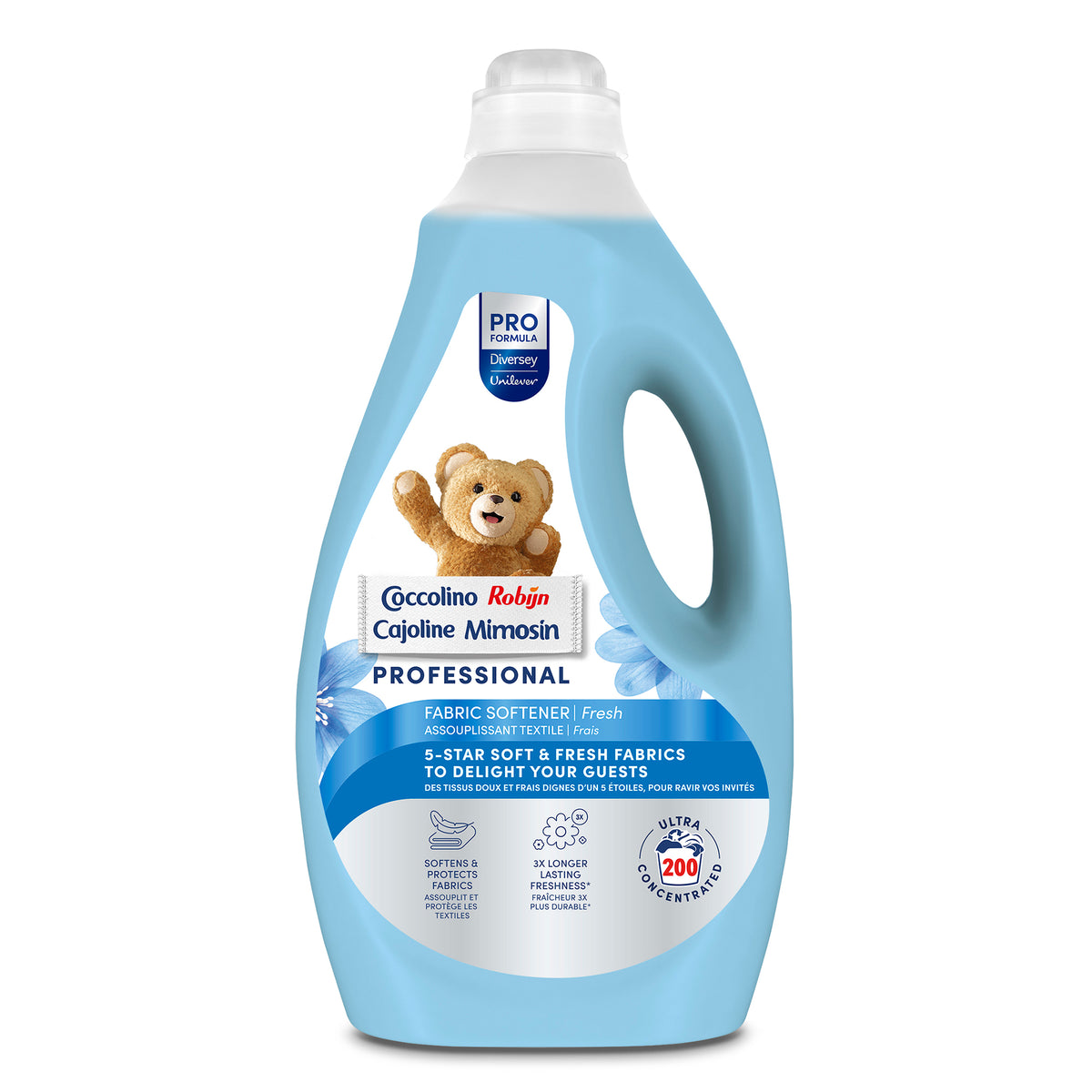 Ammorbidente concentrato per tessuti Diversey Coccolino Professional Fresh Concentrato 2x5 litri