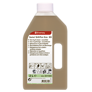 Detergente ecologico per forni e grill Diversey Suma Grill Pur-Eco D9 6x2 litri