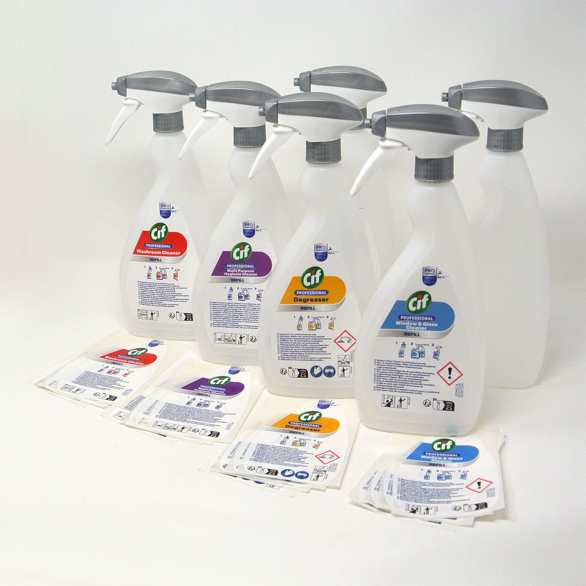 Kit flacone dosatore Diversey Cif Professional 1 pezzo