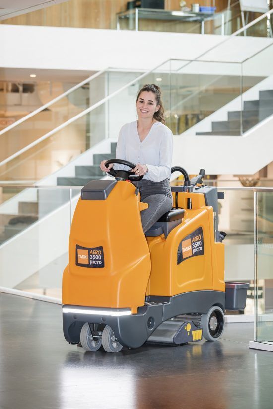 Aspiratore uomo a bordo Diversey TASKI AERO 3500µicro B BMS