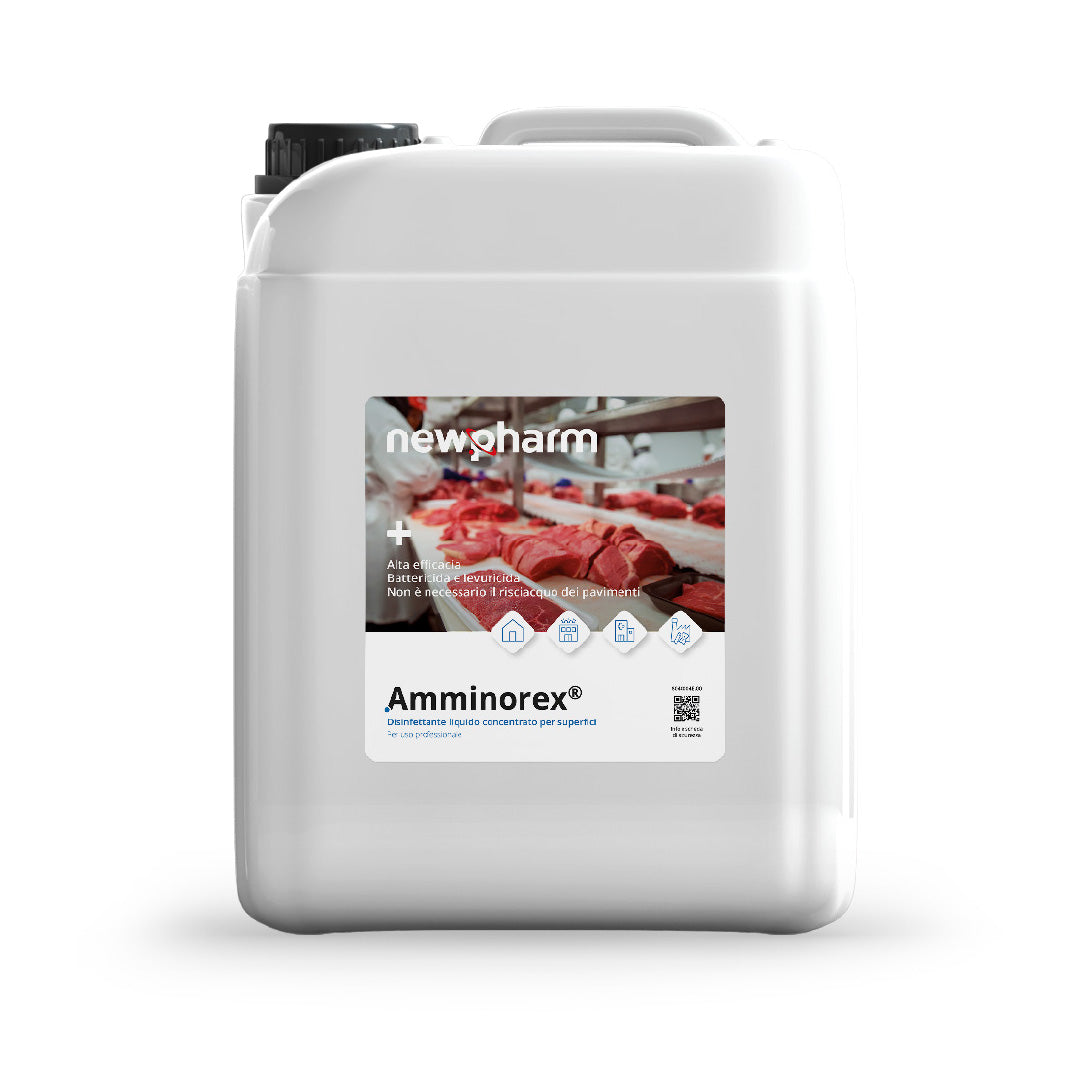 Desinfetante sem sais quaternários de aminorex aminorex newpharm 25 lt
