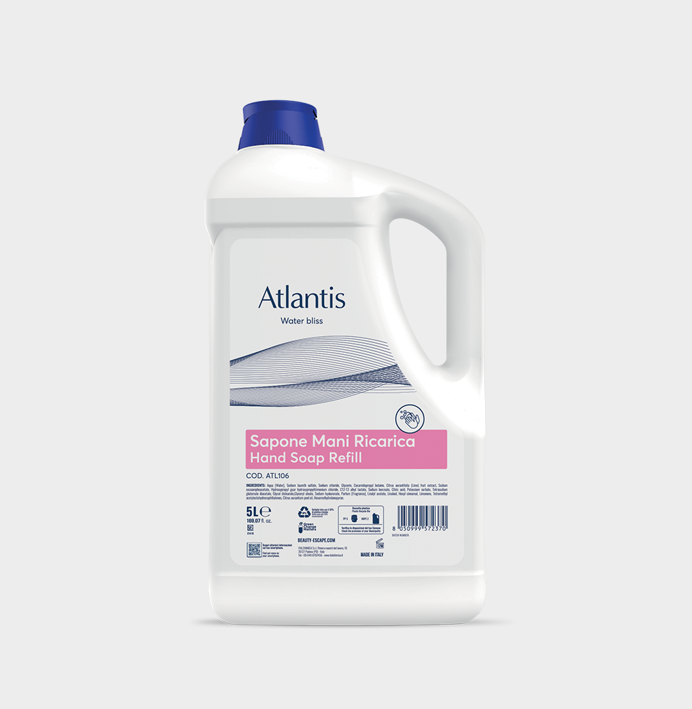Sapone mani per hotel Beauty Escape Atlantis Hand Soap 5 litri