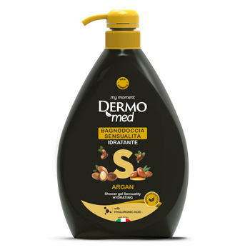 Bagnodoccia idratante Dermomed Sensualità 1 litro con dosatore - fronte