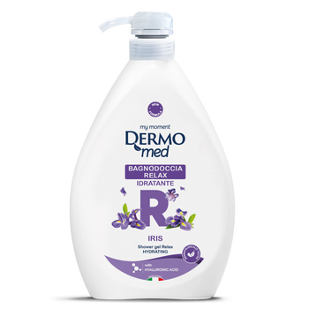 Bagnodoccia idratante Dermomed Relax 1 litro con dosatore - fronte