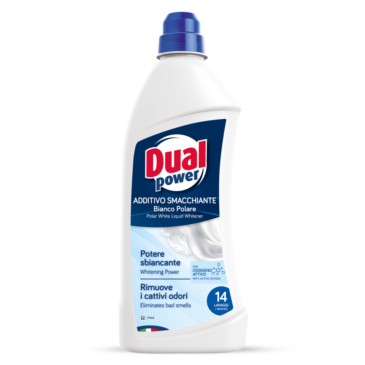 Additivo smacchiante all'ossigeno attivo Dual Power Additivo Smacchiante Bianco Polare 980 ml