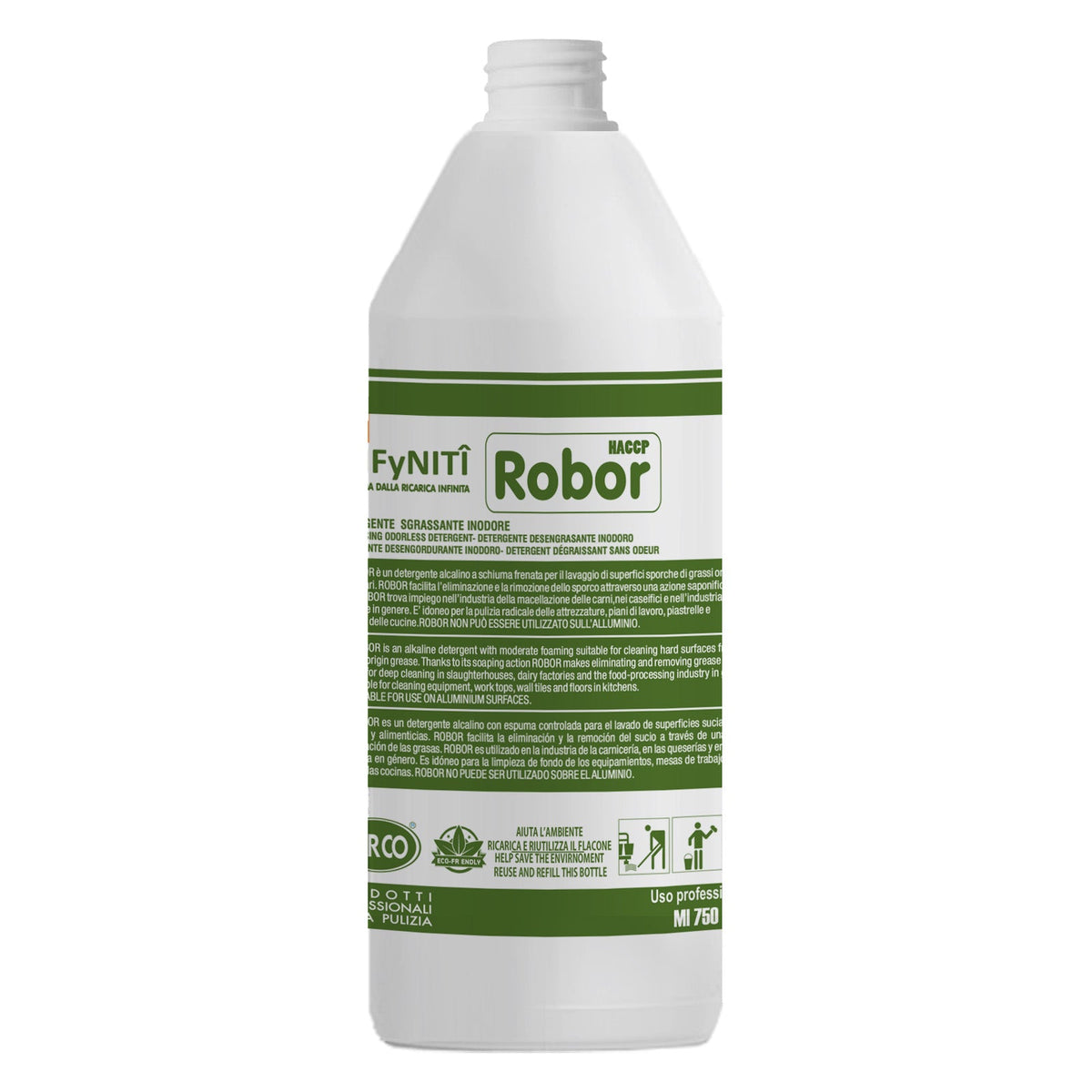 Flacone da 750 ml per sistema Infyniti Arco Chimica Infyniti Robor