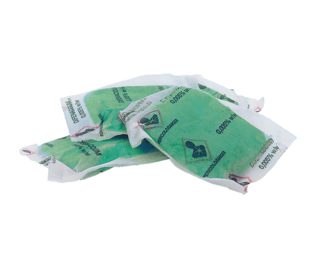 Esca rodenticida derattizzante per topi e ratti Colkim Brodim Pasta bustine 20 kg (4 x 5 kg)
