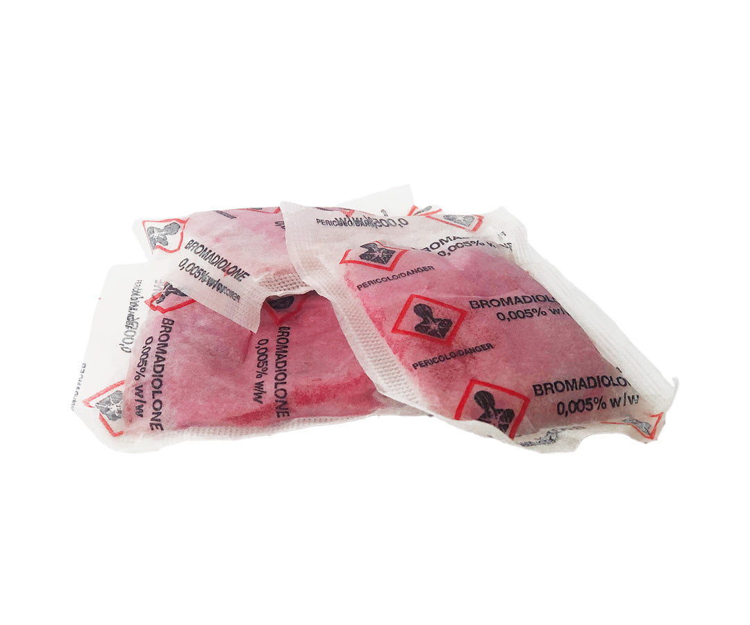 Esca rodenticida derattizzante per topi e ratti Colkim Colbrom Pasta bustine 20 kg (4 x 5 kg)