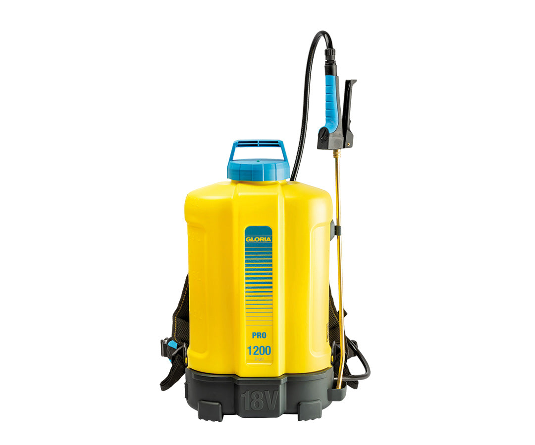 Pompa a batteria spruzzatore professionale Gloria Pro 1200 Li-On