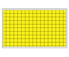 Piastre collanti compatibili gialle 425 x 245 mm per lampade UV cattura insetti KOM09 12 pezzi