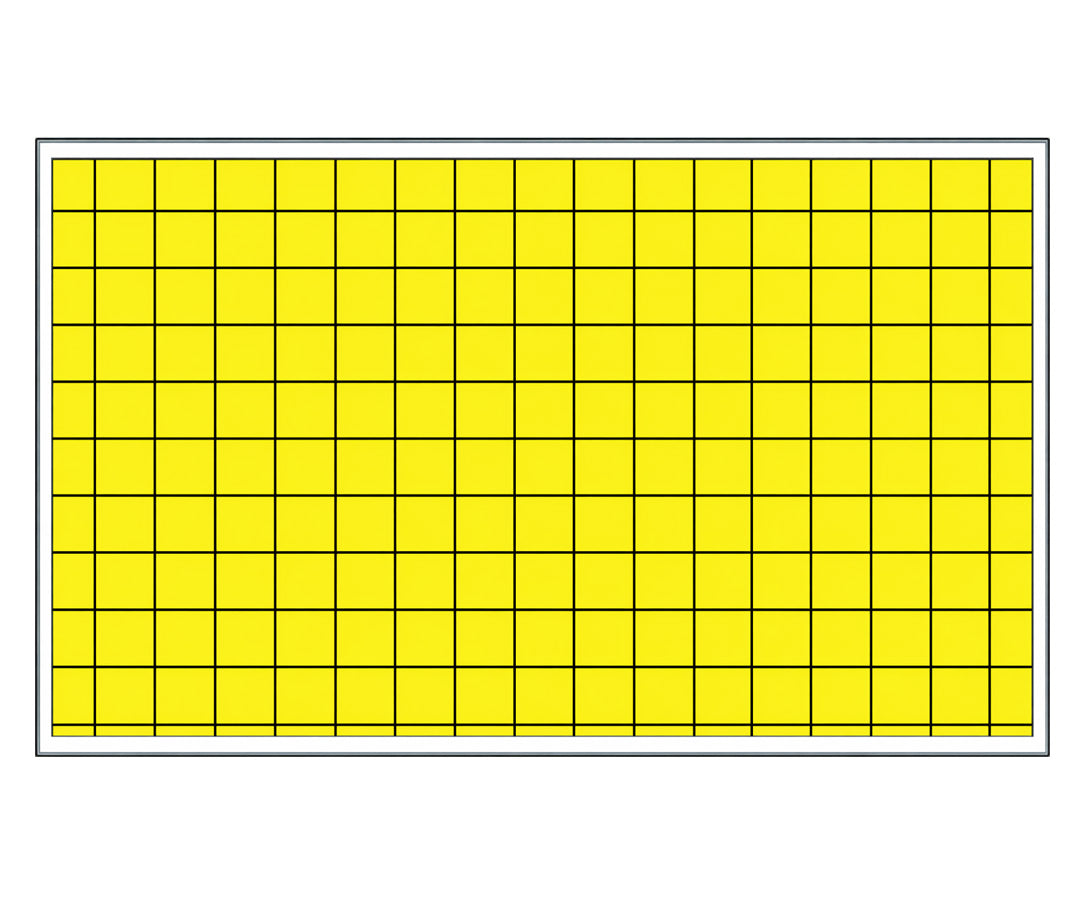 Piastre collanti compatibili gialle 425 x 245 mm per lampade UV cattura insetti KOM09 12 pezzi